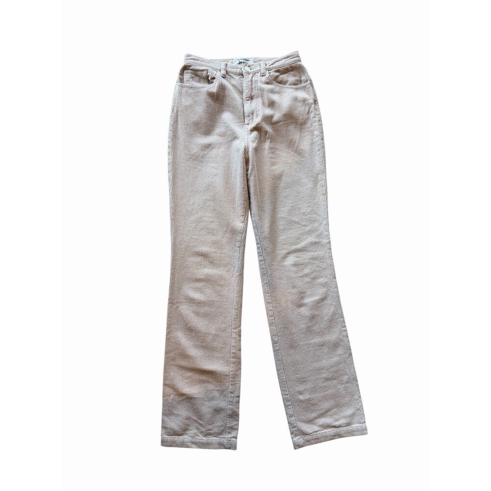 Reformation Ryder Corduroy Pants Size 26 (2) High Rise Straight Leg